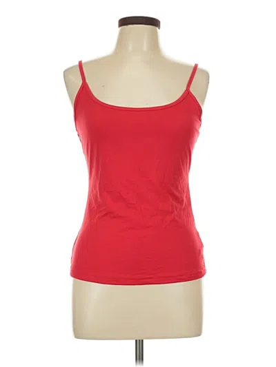 Pre-owned Shein Tank Top Red Strapless Neckline Tops