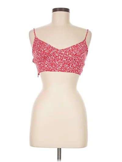 Pre-owned Shein Tank Top Red Sweetheart Neckline Tops