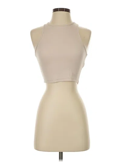 Pre-owned Shein Tank Top Tan Halter Neckline Tops