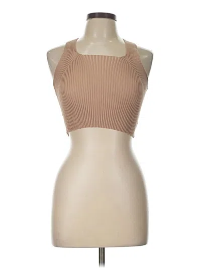 Pre-owned Shein Tank Top Tan Halter Neckline Tops