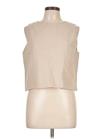 Pre-owned Shein Tank Top Tan Halter Neckline Tops