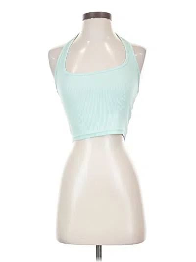 Pre-owned Shein Tank Top Teal Halter Neckline Tops