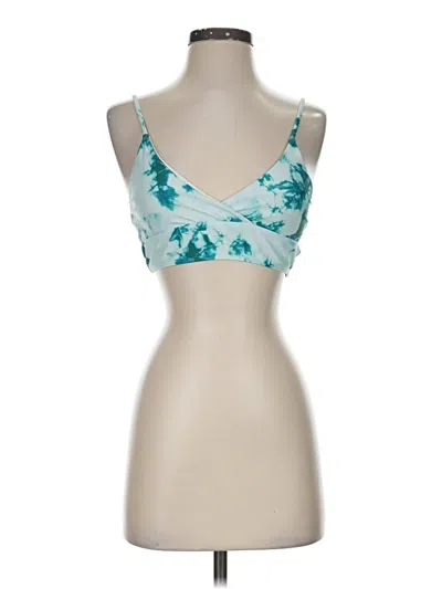 Pre-owned Shein Tank Top Teal Sweetheart Neckline Tops