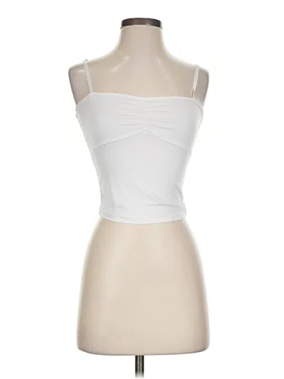 Pre-owned Shein Tank Top White Strapless Neckline Tops
