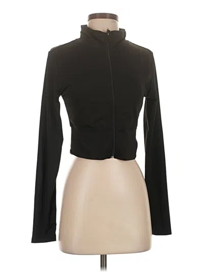 Pre-owned Shein Track Jacket In Black