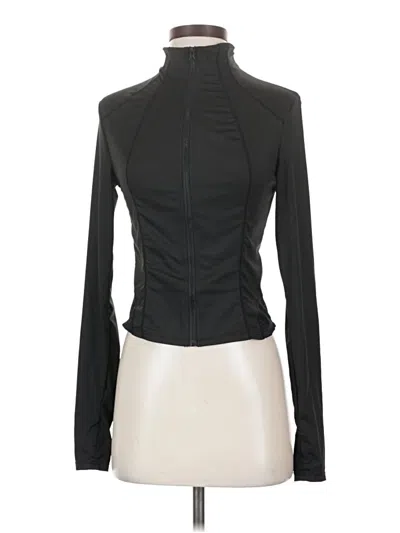 Pre-owned Shein Track Jacket In Black