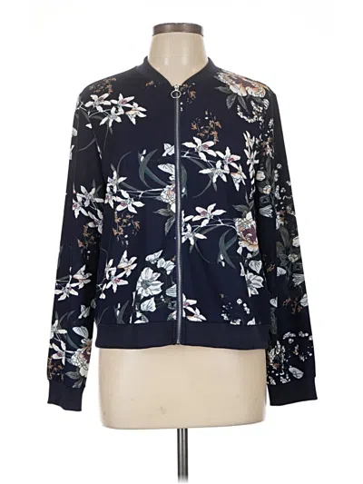 Pre-owned Shein Track Jacket In Blue