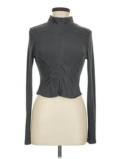 Pre-owned Shein Track Jacket In Gray