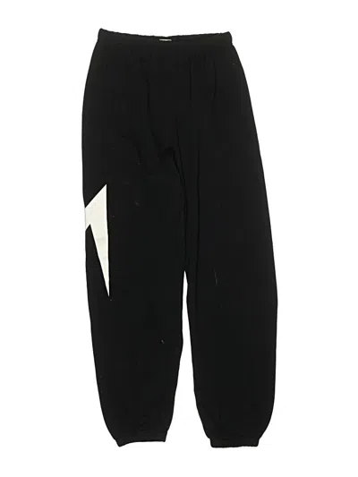 Pre-owned Shein Kids' Track Pants In Black