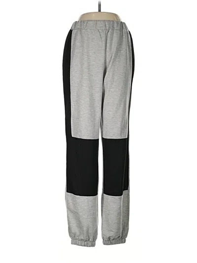 Pre-owned Shein Track Pants In Gray