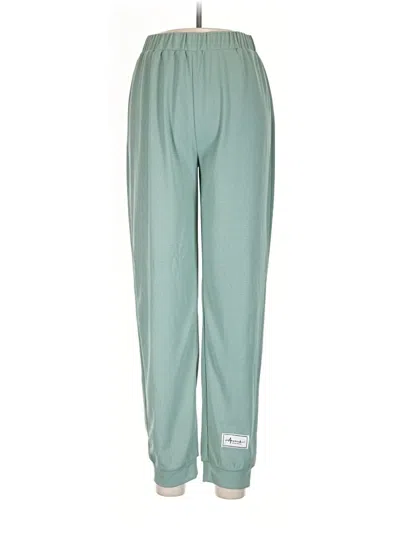 Pre-owned Shein Track Pants In Green
