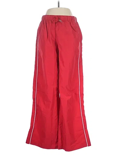 Pre-owned Shein Track Pants In Red