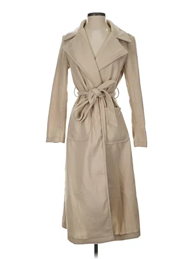 Pre-owned Shein Trenchcoat In Tan