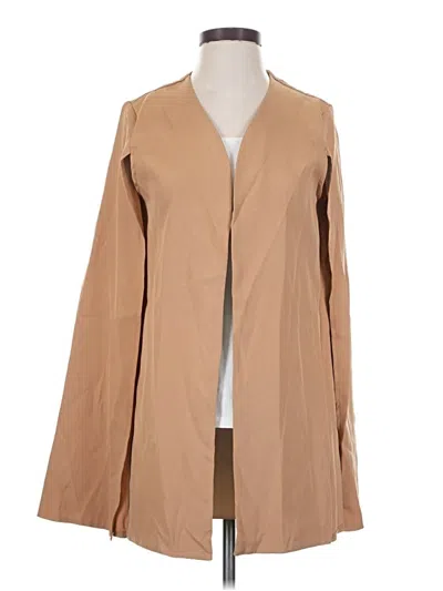 Pre-owned Shein Trenchcoat In Tan