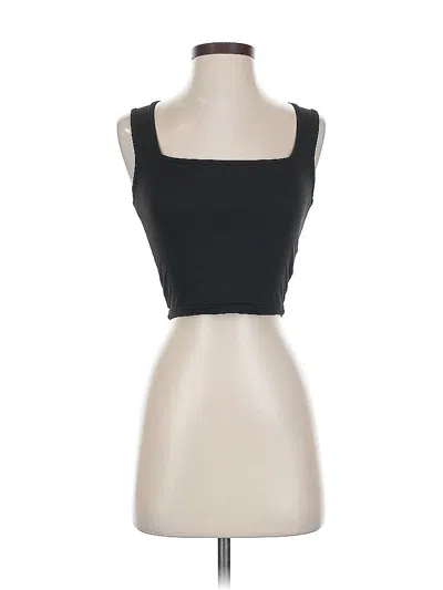 Pre-owned Shein Tube Top Black Strapless Neckline Tops