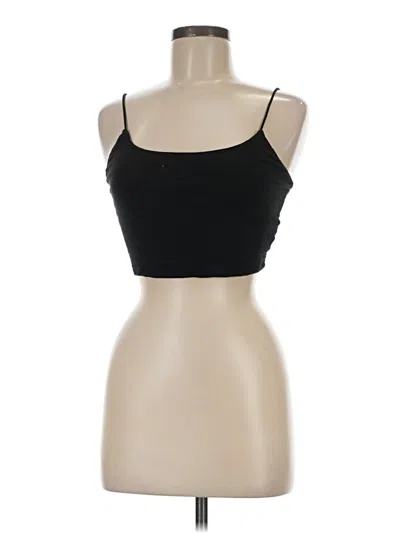 Pre-owned Shein Tube Top Black Strapless Neckline Tops