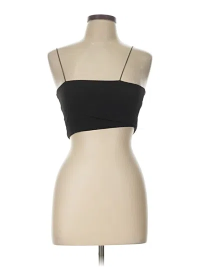 Pre-owned Shein Tube Top Black Strapless Neckline Tops