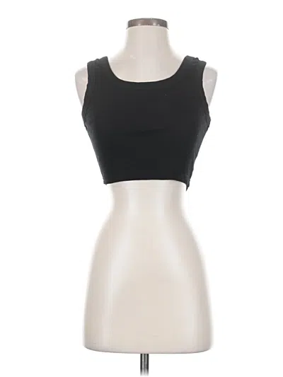 Pre-owned Shein Tube Top Black Strapless Neckline Tops