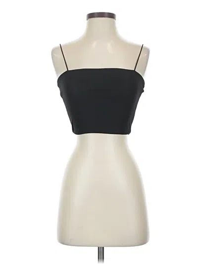 Pre-owned Shein Tube Top Black Strapless Neckline Tops