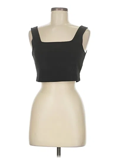 Pre-owned Shein Tube Top Black Strapless Neckline Tops