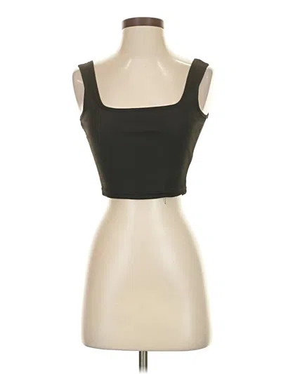 Pre-owned Shein Tube Top Black Strapless Neckline Tops