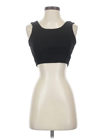 Pre-owned Shein Tube Top Black Strapless Neckline Tops