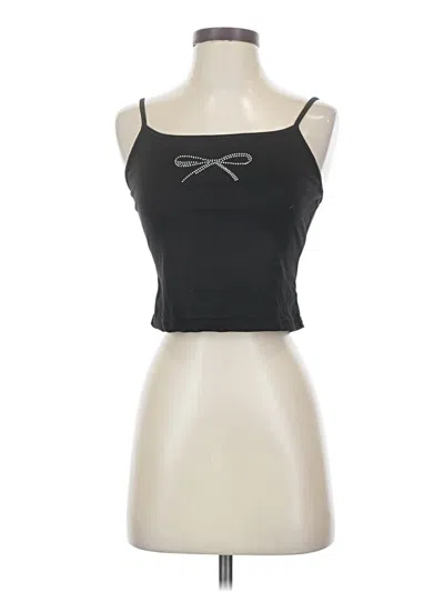 Pre-owned Shein Tube Top Black Strapless Neckline Tops