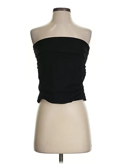 Pre-owned Shein Tube Top Black Strapless Neckline Tops