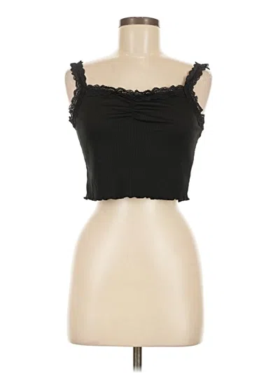 Pre-owned Shein Tube Top Black Strapless Neckline Tops