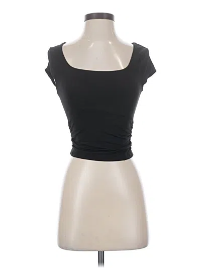 Pre-owned Shein Tube Top Black Strapless Neckline Tops