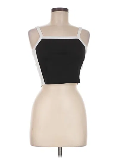 Pre-owned Shein Tube Top Black Strapless Neckline Tops