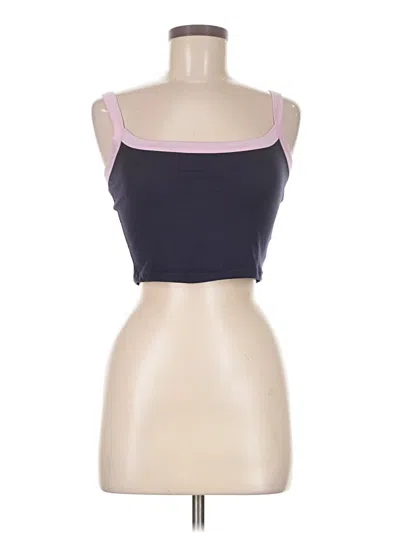 Pre-owned Shein Tube Top Purple Strapless Neckline Tops