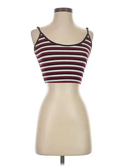 Pre-owned Shein Tube Top Red Strapless Neckline Tops