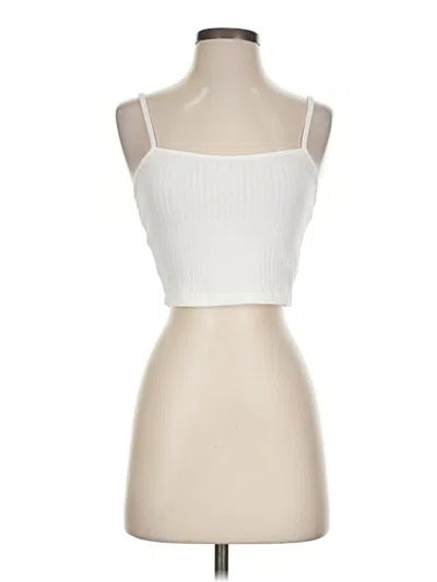 Pre-owned Shein Tube Top White Strapless Neckline Tops