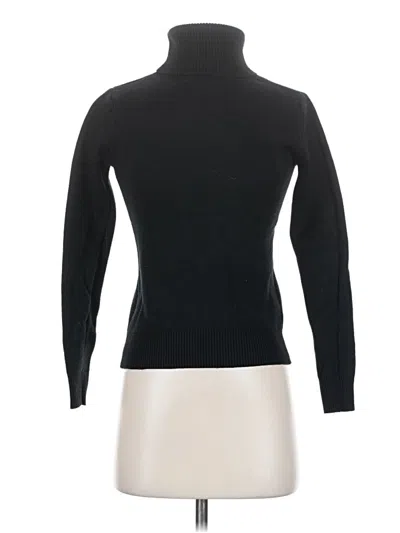 Pre-owned Shein Turtleneck Sweater In Black