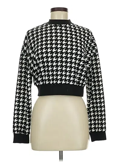 Pre-owned Shein Turtleneck Sweater In Black