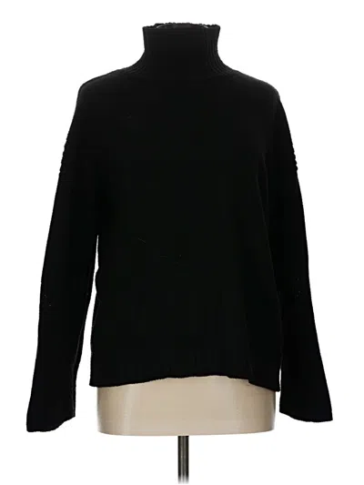 Pre-owned Shein Turtleneck Sweater In Black