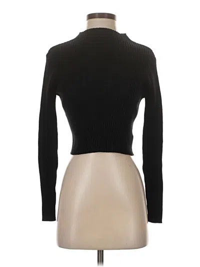Pre-owned Shein Turtleneck Sweater In Black