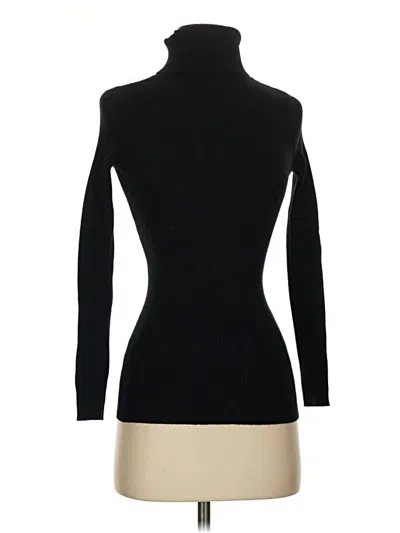 Pre-owned Shein Turtleneck Sweater In Black