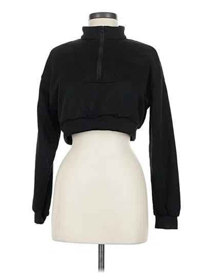 Pre-owned Shein Turtleneck Sweater In Black