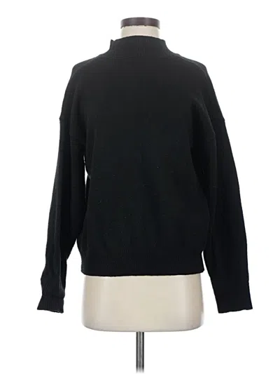 Pre-owned Shein Turtleneck Sweater In Black