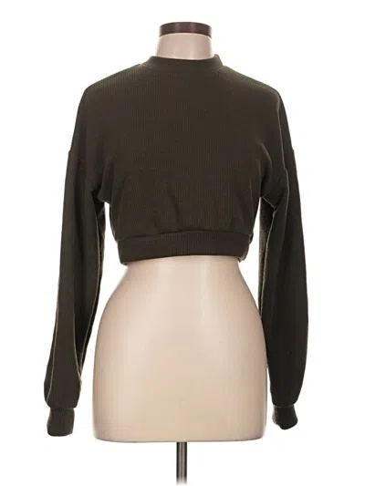 Pre-owned Shein Turtleneck Sweater In Brown