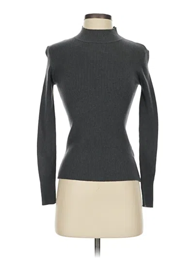 Pre-owned Shein Turtleneck Sweater In Gray