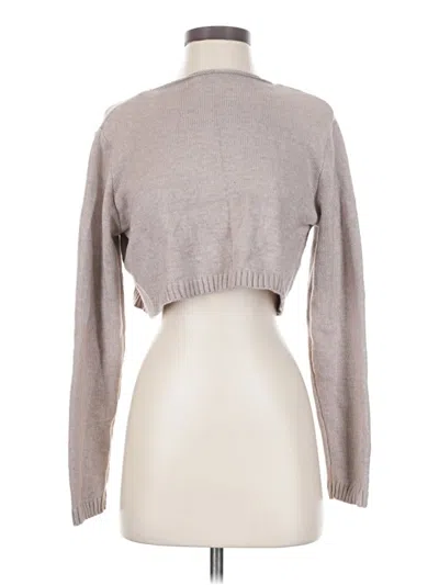 Pre-owned Shein Turtleneck Sweater In Gray