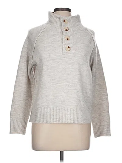 Pre-owned Shein Turtleneck Sweater In Gray