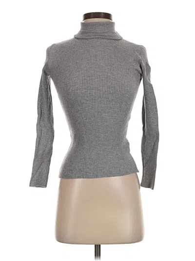 Pre-owned Shein Turtleneck Sweater In Gray