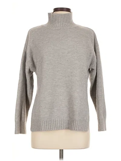 Pre-owned Shein Turtleneck Sweater In Gray