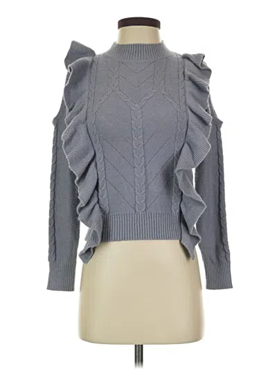 Pre-owned Shein Turtleneck Sweater In Gray