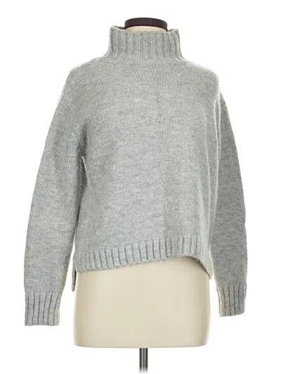 Pre-owned Shein Turtleneck Sweater In Gray