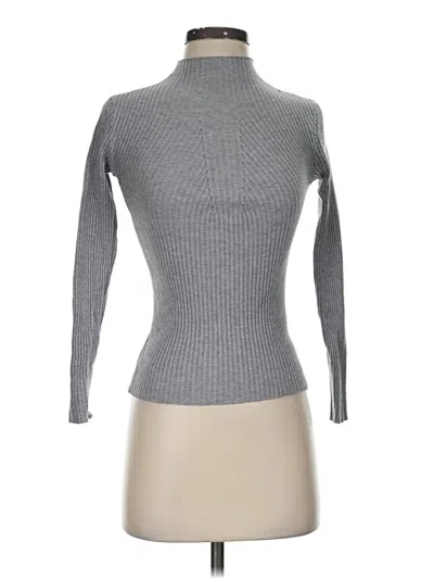 Pre-owned Shein Turtleneck Sweater In Gray